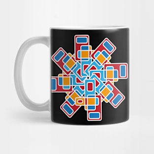 Retro Radial Mug